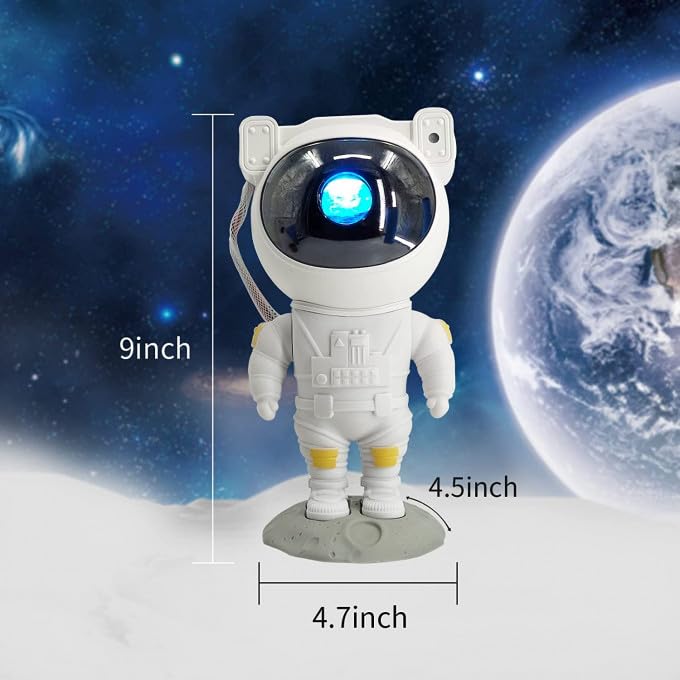 Astronaut Galaxy Projector with Remote Control - 360° Adjustable