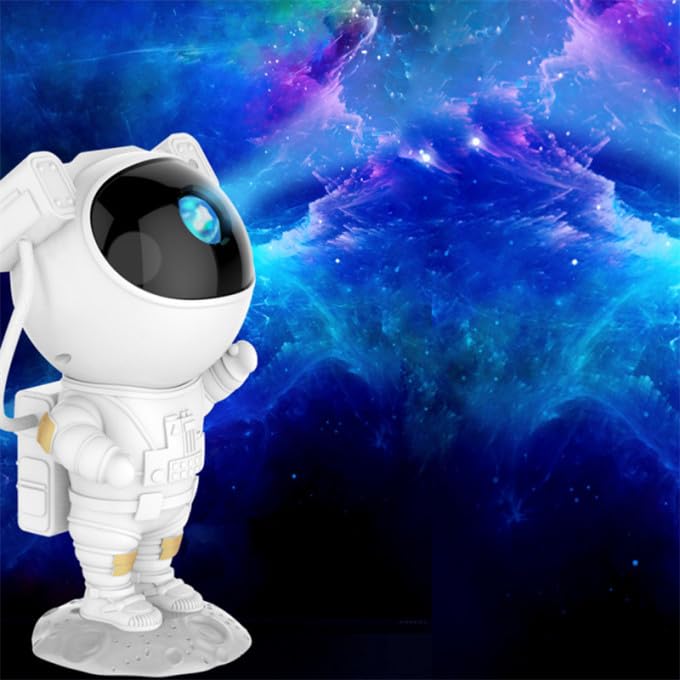 Astronaut Galaxy Projector with Remote Control - 360° Adjustable
