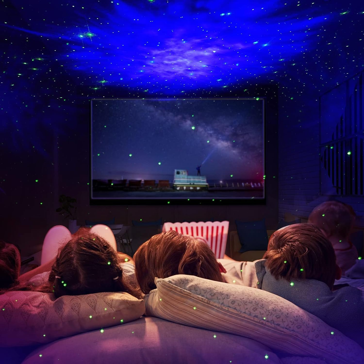 Astronaut Galaxy Projector with Remote Control - 360° Adjustable